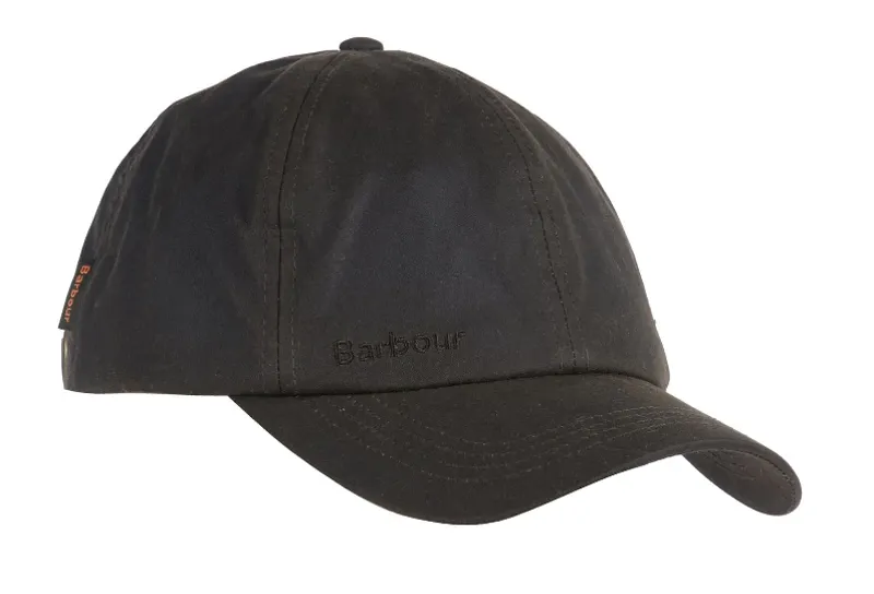Barbour Wax Sports Cap Olive 1 Size